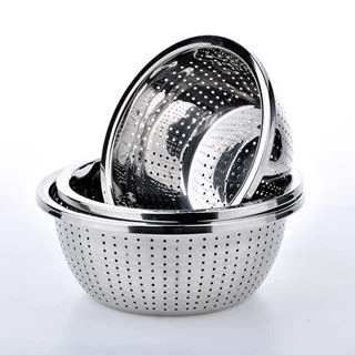 Leak Basin Fruit Wash Colander Rice Wash Sieve