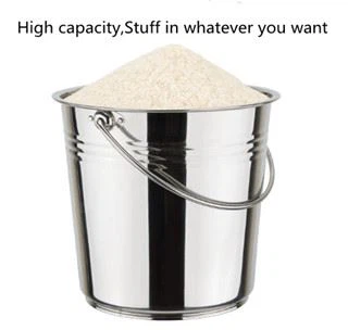 metal bucket milk tea bucket 